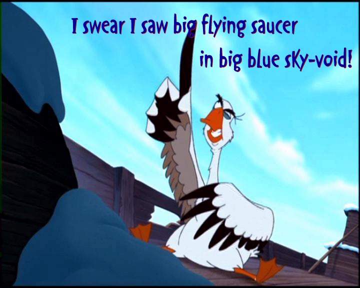 Flying Saucer In Nome