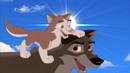 Kiki and her father Balto 