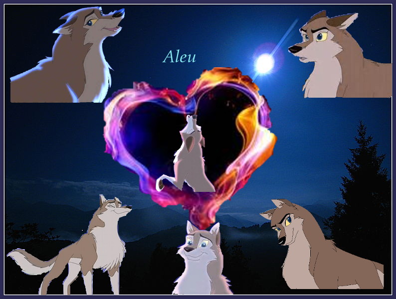 Aleu (pour louve rousse).