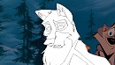 Sled dog lineart 1