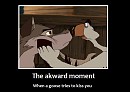 Akward