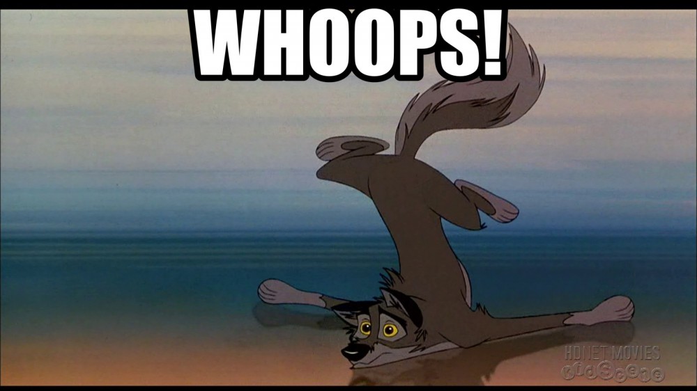 Whoops!