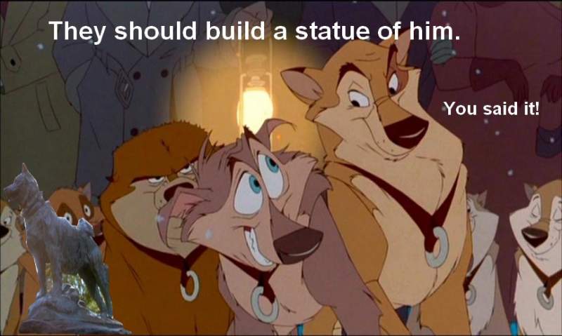 They should build a statue!