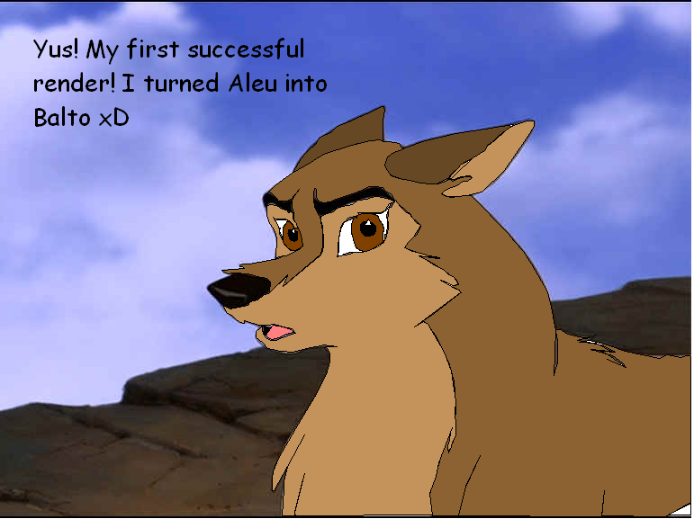 Aleu turned into Balto... o3o