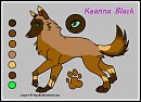 New Fursona ~ Keanna Black.