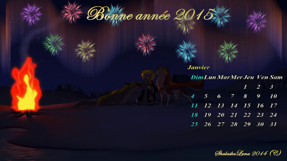 calendrier 2015