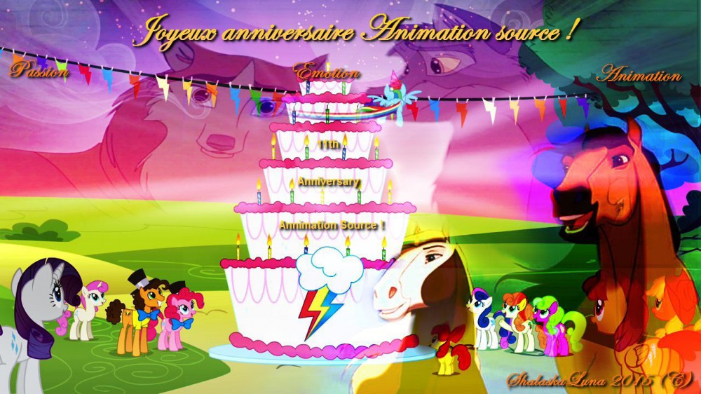 Joyeuse anniversaire Animation source !