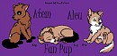 Atem, Aleu, and Their Fan Pup