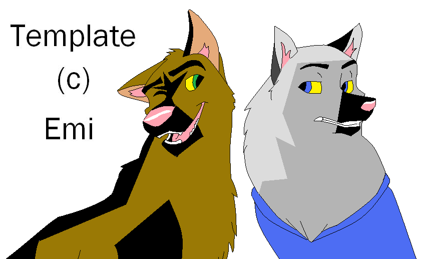 My FURSONA and Dodger...