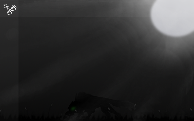 In the shadows