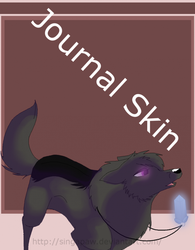 Birthday Gift - dA Journal Skin