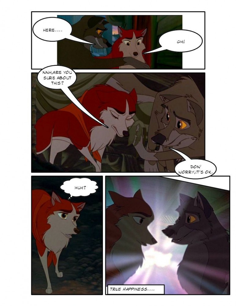 Balto and Jenna page 1: The light shines on you