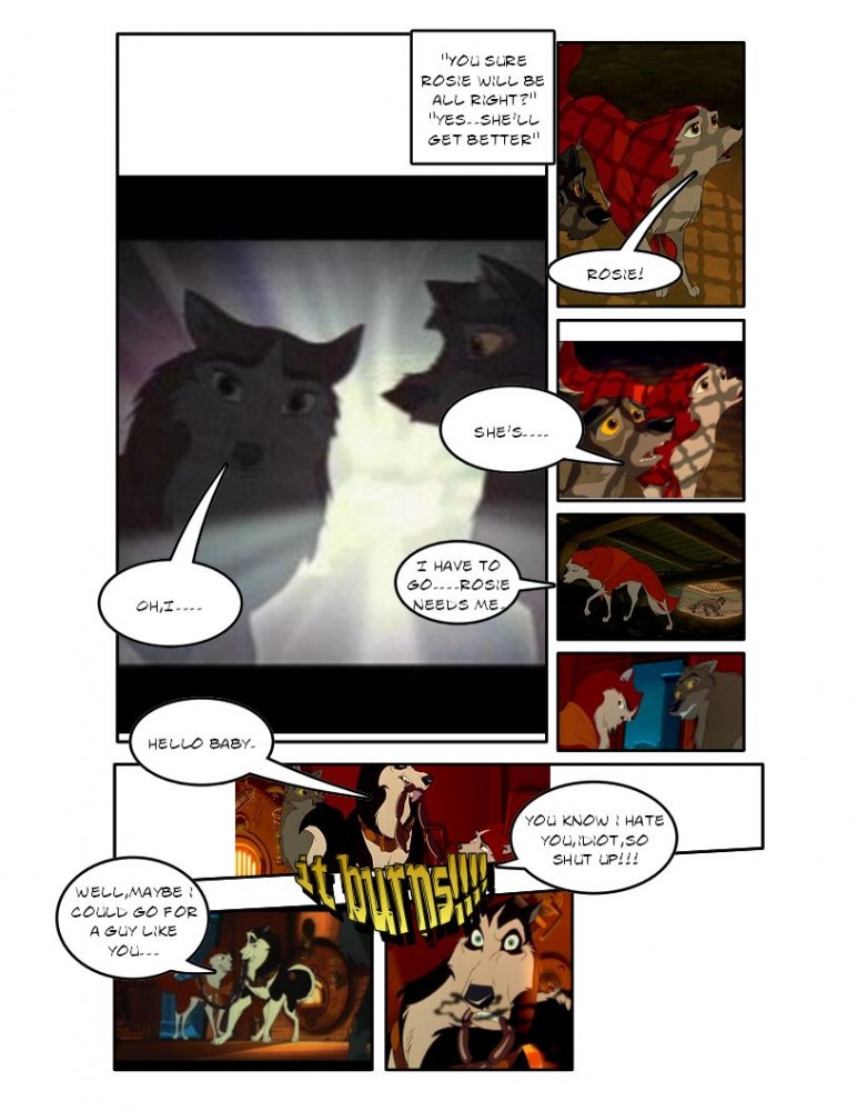 Balto and Jenna part 2: Steel burns!