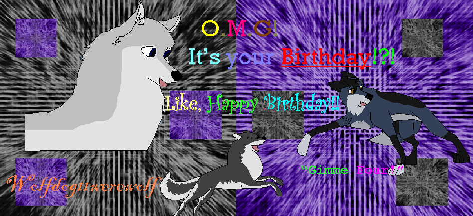 Happy BIRTHDAY wolfdog11werewolf!!!