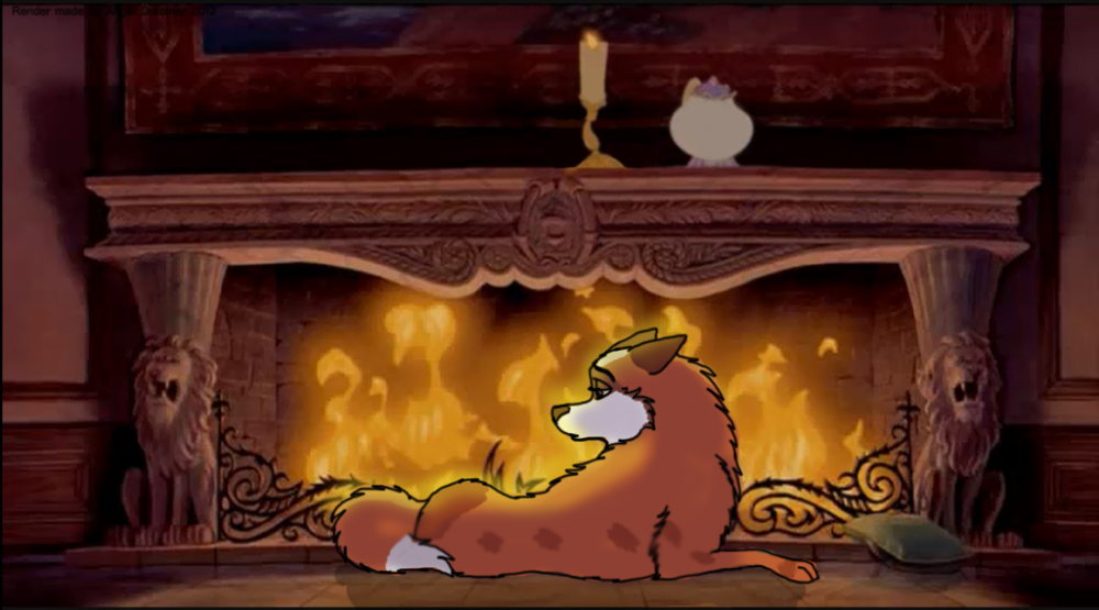 .::Lucy By The Fire::.