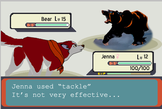 A wild Grizzly appeared!