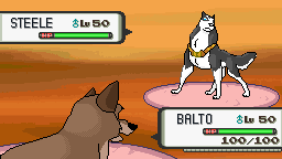 Steele would like to battle!