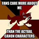 Red-Masked Pup Meme: Fans