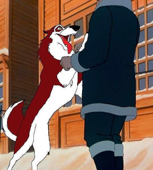 Brandon and his owner