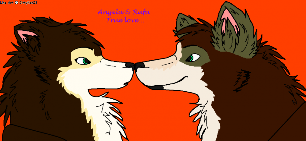 Angela & Rafa True love...