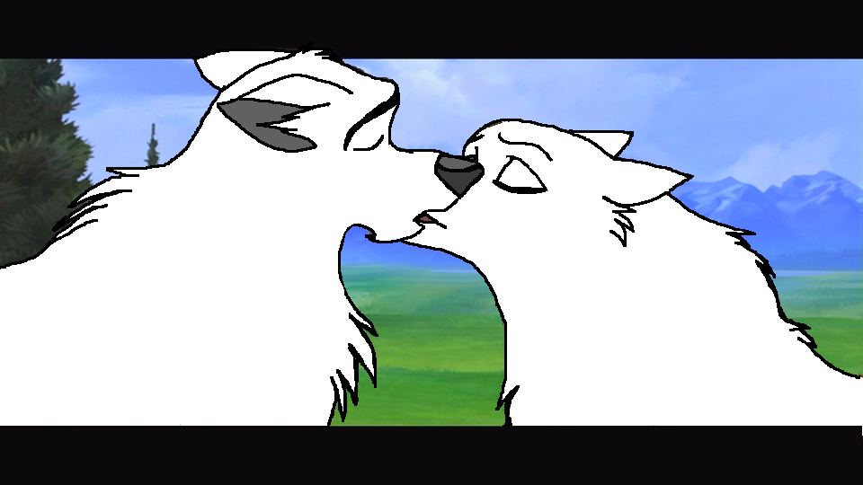 The Kiss...LINEART