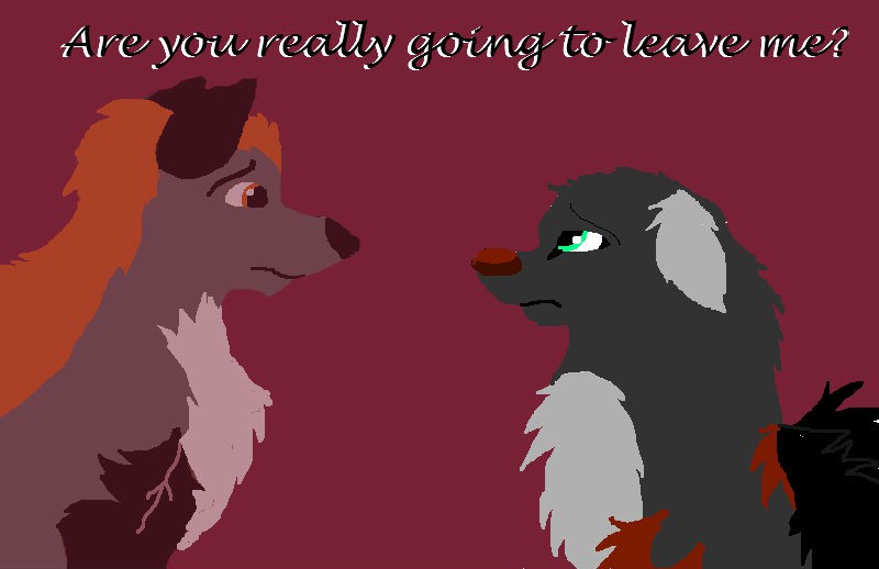 .::Are you really going to leave me?::.