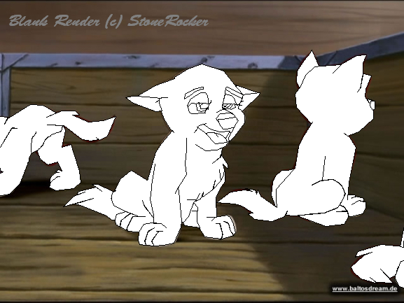 Blank Render: Puppies Blank 1