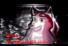 Jenna the Lights Touch You