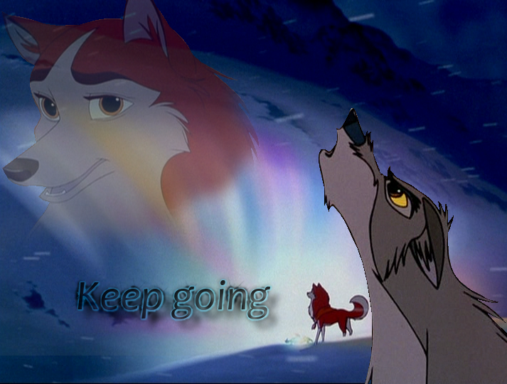 Keep going