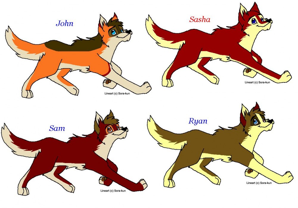 Teh puppers! 8D