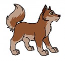 Balto x Jenna pup