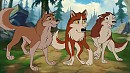 The wolfdog's kids