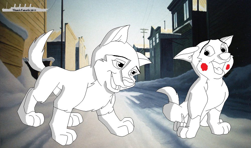 Puppyhood Sweetheart - Aleu15 lineart request