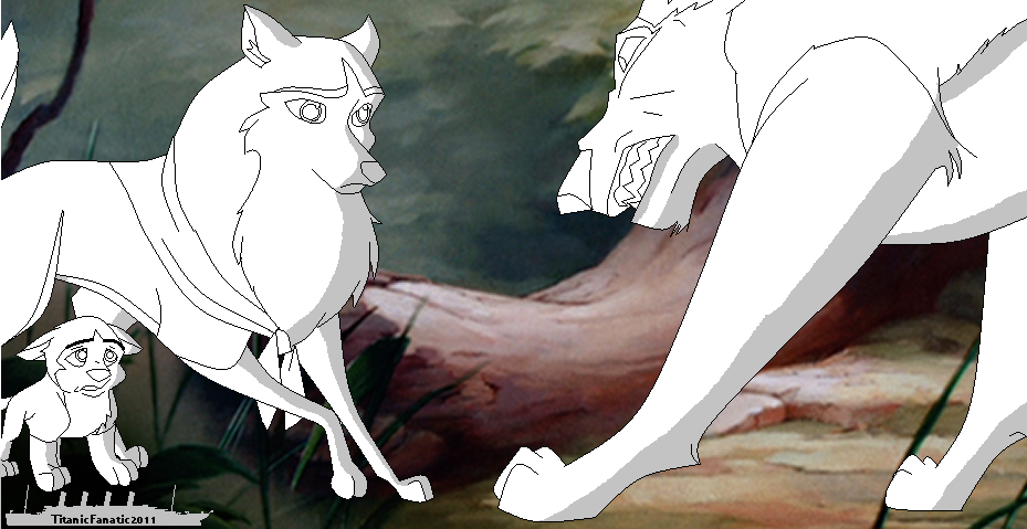 Protector - AnimalLover917 Lineart request