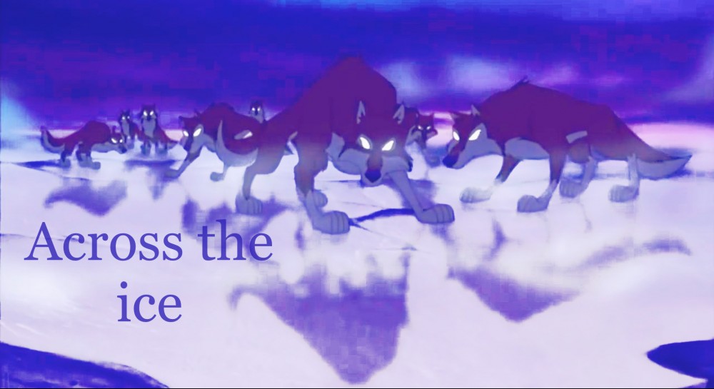 Across the ice