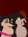 they are both steels daoughter so there sisters!!