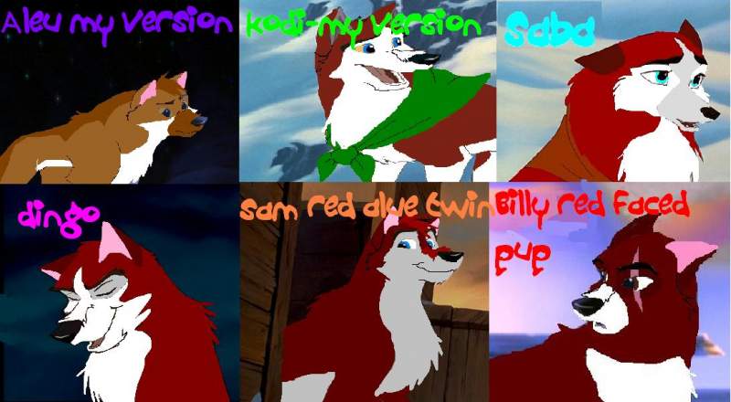...my version of balto and janna's litter
