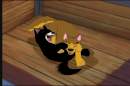me and cinder playing