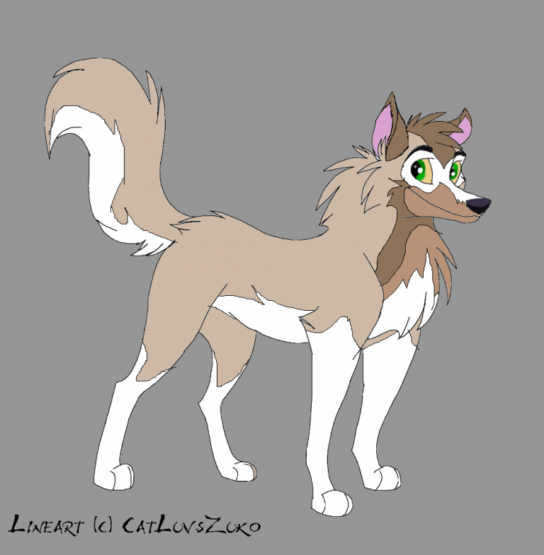 belleza on cat's lineart