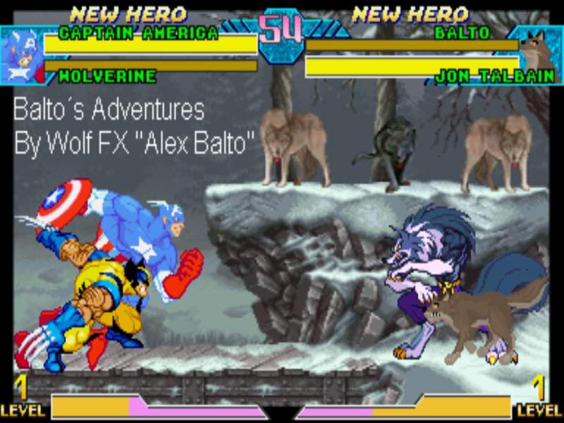 Balto, Jon T. VS Wolverine, C. America