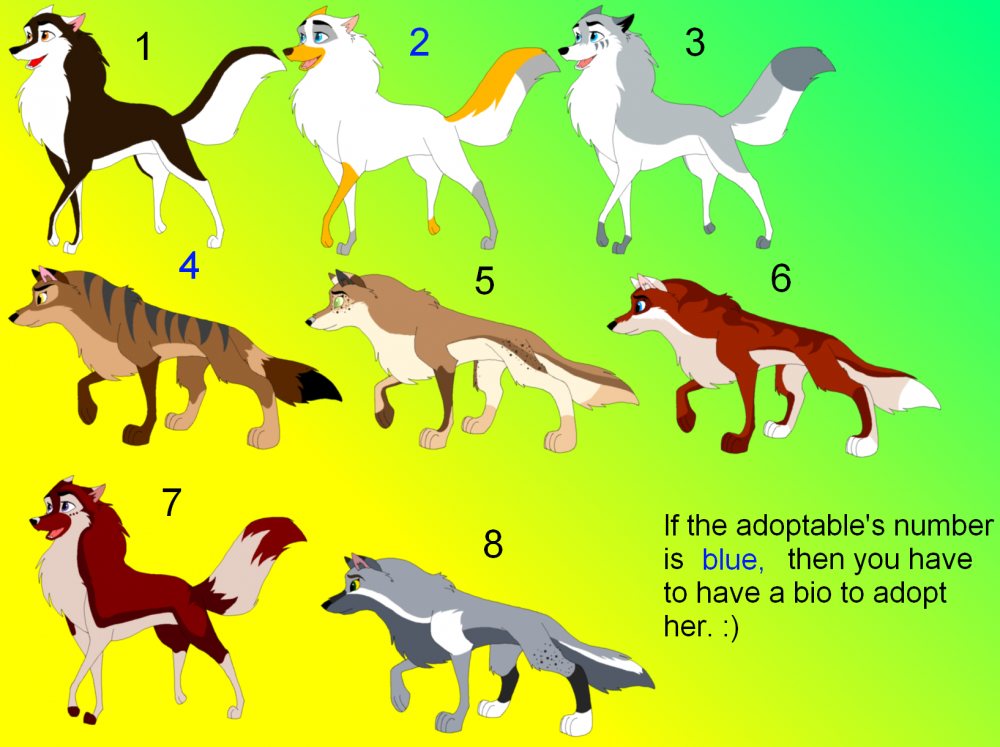 Adoptablez :D