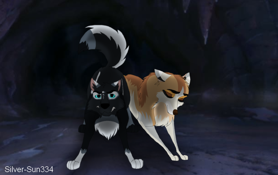 Namir protecting Cheyenne :3