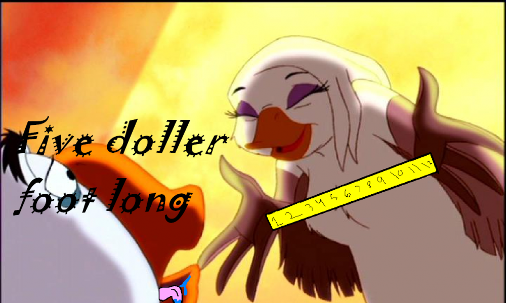 Five Doller Foot Long!