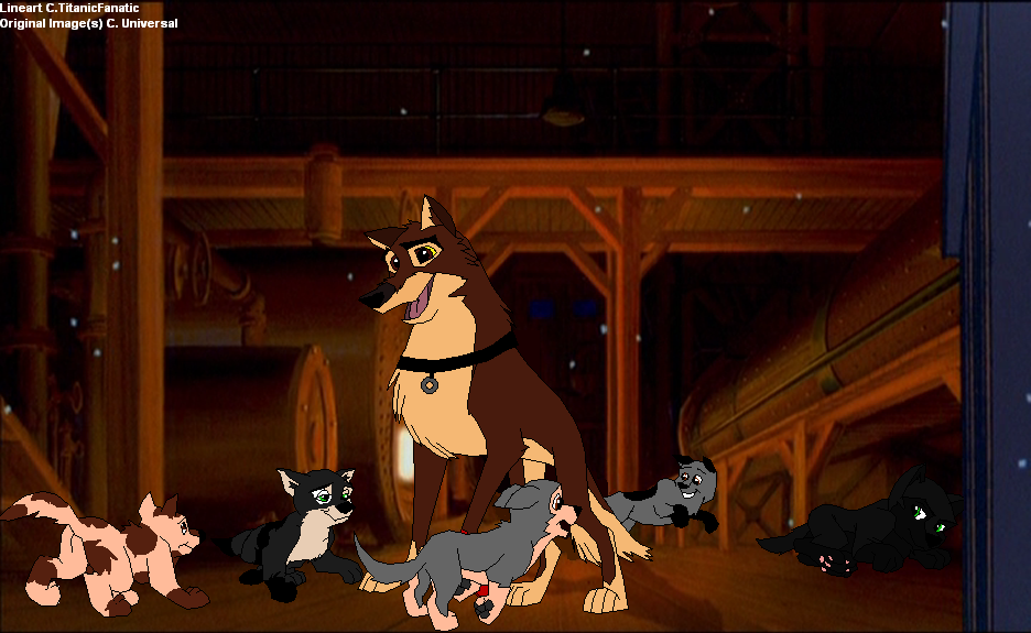 Pupsitting Heidi's puppies.