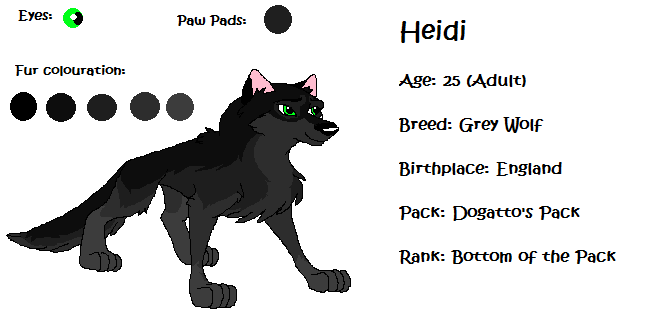 Heidi re-designed- Gift to Indie.