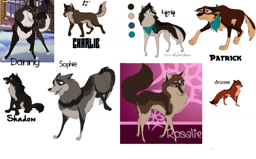 Recent Character Redesigns! =D