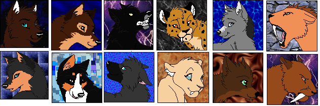 My new avatars/icons.