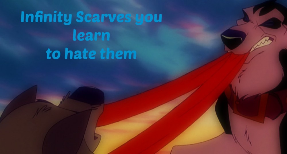Infinity scarves