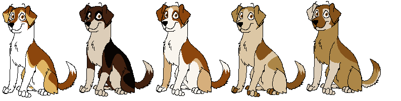 Rabbit and Delight's Pups
