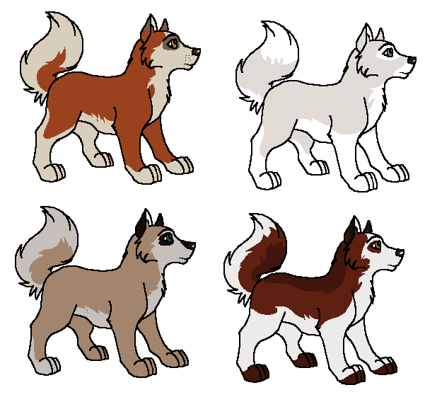 Adoptable FanPups 1